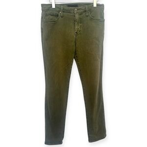 Joe’s Jeans The Brixton Kinetic Green Soft Pants Size 34